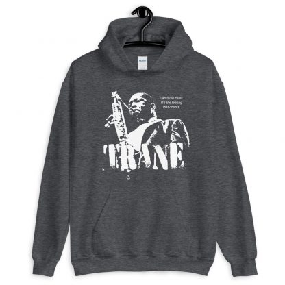John Coltrane Jazz Wisdom Unisex Hoodie (1-color) - Image 3