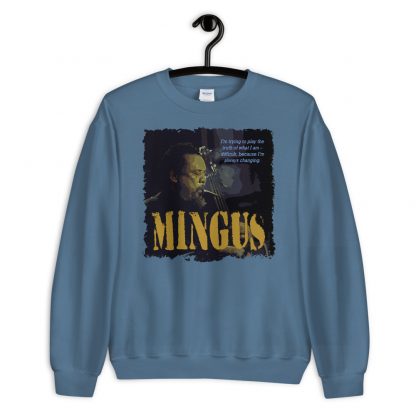 Charles Mingus Jazz Wisdom Unisex Sweatshirt - Image 4