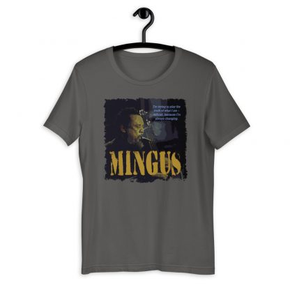 Charles Mingus Jazz Wisdom Short-Sleeve Unisex T-Shirt - Image 7