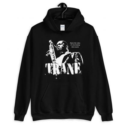 John Coltrane Jazz Wisdom Unisex Hoodie (1-color) - Image 2