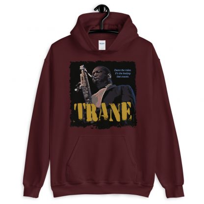 John Coltrane Jazz Wisdom Unisex Hoodie - Image 3