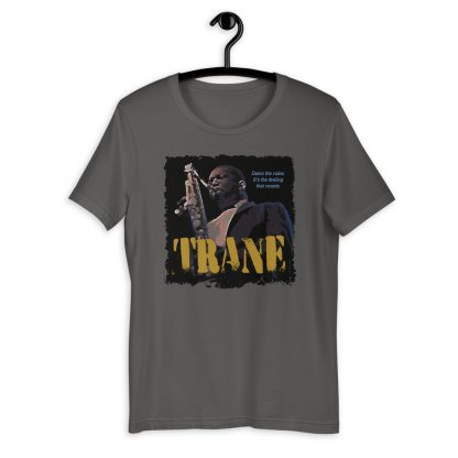 John Coltrane Jazz Wisdom Short-Sleeve Unisex T-Shirt - Image 7