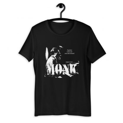 Thelonious Monk Jazz Wisdom Short-Sleeve Unisex T-Shirt (1-color) - Image 2