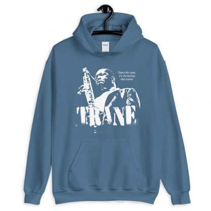 John Coltrane Jazz Wisdom Unisex Hoodie (1-color) - Image 6