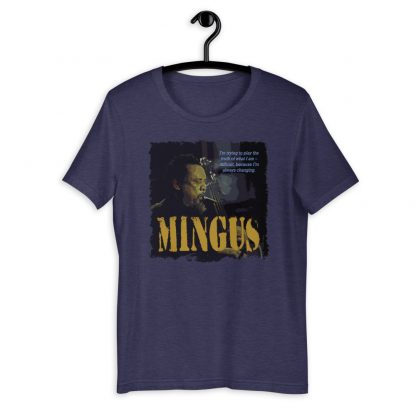 Charles Mingus Jazz Wisdom Short-Sleeve Unisex T-Shirt - Image 5