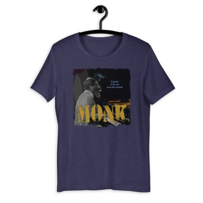 Thelonious Monk Jazz Wisdom Short-Sleeve Unisex T-Shirt - Image 5