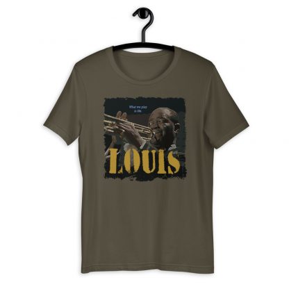 Louis Armstrong Jazz Wisdom Short-Sleeve Unisex T-Shirt - Image 6