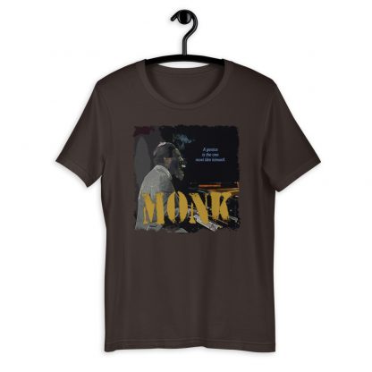 Thelonious Monk Jazz Wisdom Short-Sleeve Unisex T-Shirt - Image 2