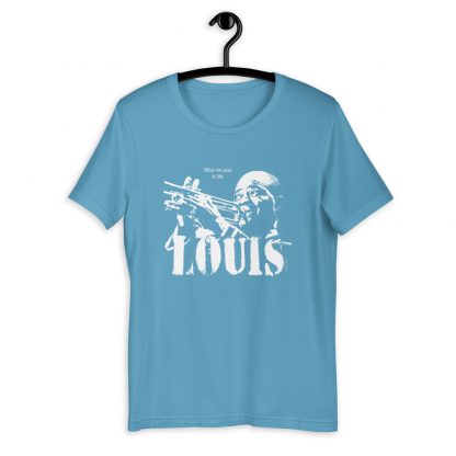 Louis Armstrong Jazz Wisdom Short-Sleeve Unisex T-Shirt (1-color) - Image 8