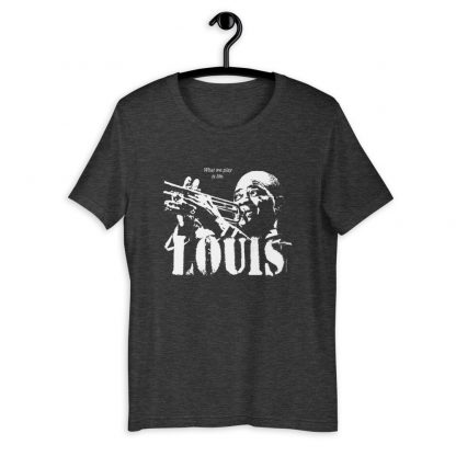 Louis Armstrong Jazz Wisdom Short-Sleeve Unisex T-Shirt (1-color) - Image 5