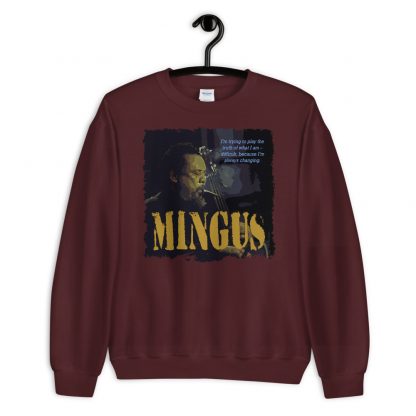 Charles Mingus Jazz Wisdom Unisex Sweatshirt - Image 5