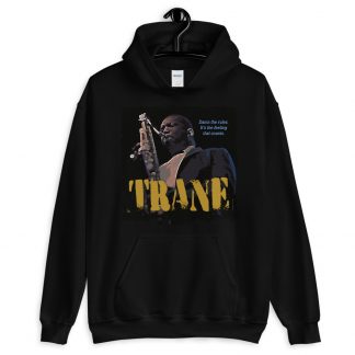 John Coltrane Jazz Wisdom Unisex Hoodie