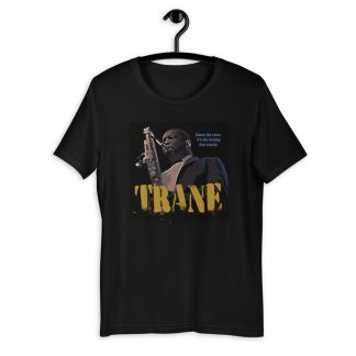 John Coltrane Jazz Wisdom Short-Sleeve Unisex T-Shirt