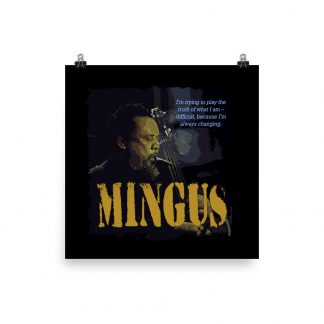 Charles Mingus Jazz Wisdom Luster Poster