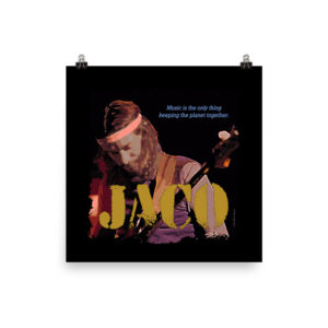 Jaco Pastorius Jazz Wisdom Matte Poster