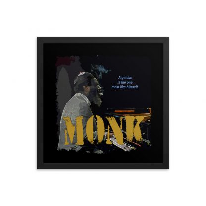 Thelonious Monk Jazz Wisdom Framed Matte Poster - Image 5