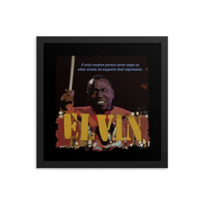 Elvin Jones Jazz Wisdom Framed Matte Poster - Image 4
