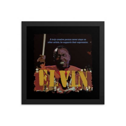 Elvin Jones Jazz Wisdom Framed Matte Poster - Image 3