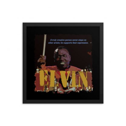 Elvin Jones Jazz Wisdom Framed Matte Poster - Image 5