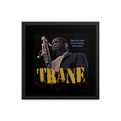 John Coltrane Jazz Wisdom Framed Luster Poster - Image 5