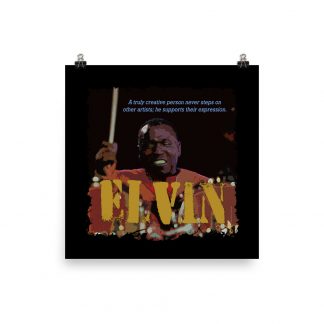 Elvin Jones Jazz Wisdom Luster Poster