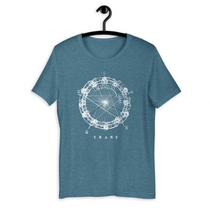 Coltrane Harmony Mandala Short-Sleeve Unisex T-Shirt (light design) - Image 9