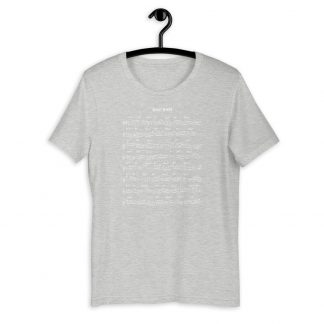 Coltrane Solo on Giant Steps Short-Sleeve Unisex T-Shirt (light design)