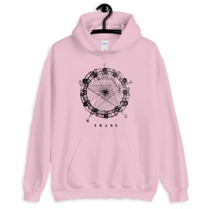 Coltrane Harmony Mandala Unisex Hoodie (dark design) - Image 4