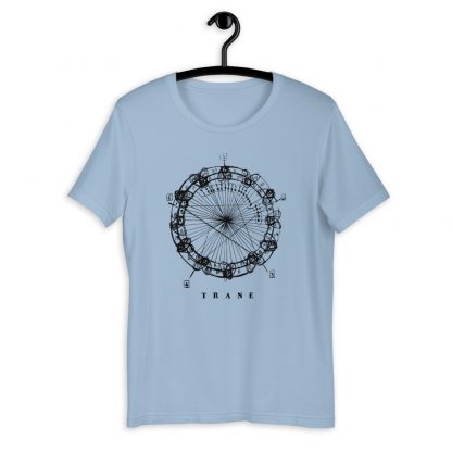 Coltrane Harmony Mandala Short-Sleeve Unisex T-Shirt (dark design) - Image 5