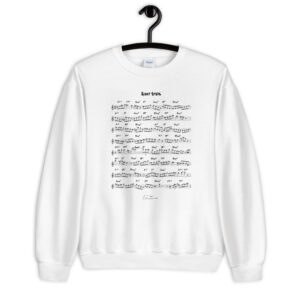 Coltrane Solo on Giant Steps Unisex Sweatshirt (dark design)