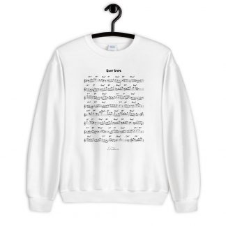 Coltrane Solo on Giant Steps Unisex Sweatshirt (dark design)