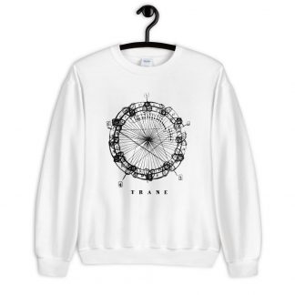 Coltrane Harmony Mandala Unisex Sweatshirt (dark design)