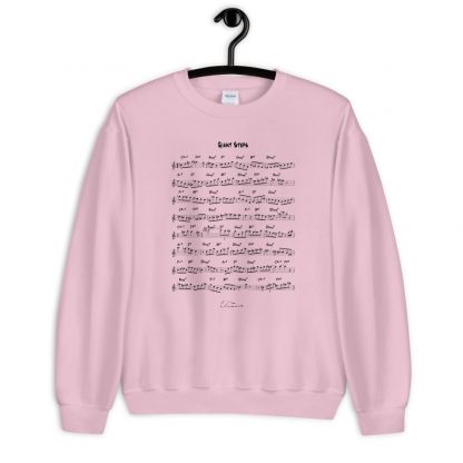 Coltrane Solo on Giant Steps Unisex Sweatshirt (dark design) - Image 4