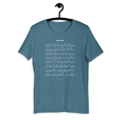 Coltrane Solo on Giant Steps Short-Sleeve Unisex T-Shirt (light design) - Image 9