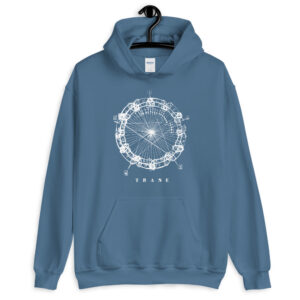 Coltrane Harmony Mandala Unisex Hoodie (light design)