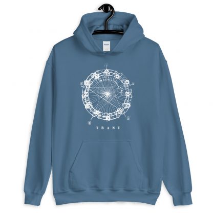 Coltrane Harmony Mandala Unisex Hoodie (light design)