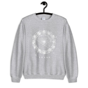 Coltrane Harmony Mandala Unisex Sweatshirt (light design)