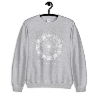 Coltrane Harmony Mandala Unisex Sweatshirt (light design)