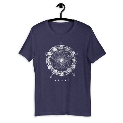 Coltrane Harmony Mandala Short-Sleeve Unisex T-Shirt (light design) - Image 5