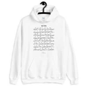 Coltrane Solo on Giant Steps Unisex Hoodie (dark design)