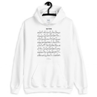 Coltrane Solo on Giant Steps Unisex Hoodie (dark design)
