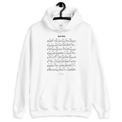 Coltrane Solo on Giant Steps Unisex Hoodie (dark design)
