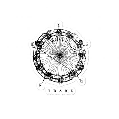 Coltrane Harmony Mandala Bubble-Free Stickers - Image 2
