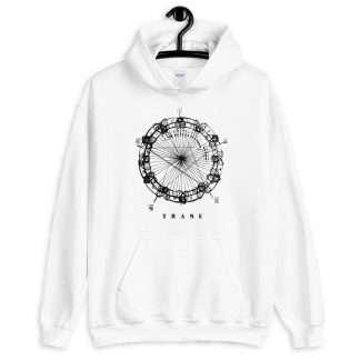Coltrane Harmony Mandala Unisex Hoodie (dark design)
